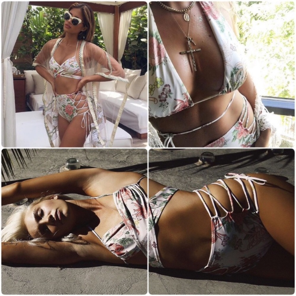 Floral swimsuit